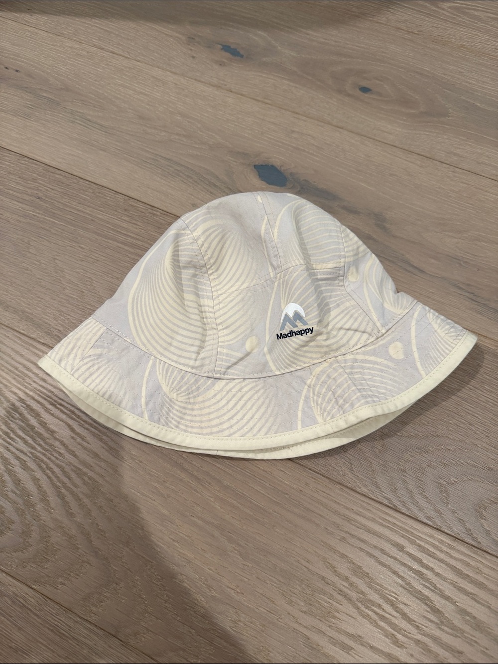 Madhappy Columbia Light Cream Swirl Bucket Hat